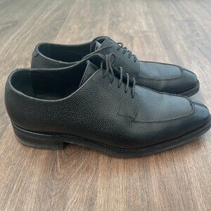 Cavour Black Split Toe Derby